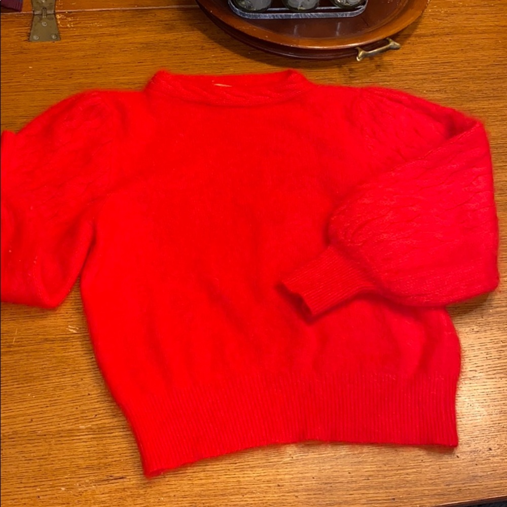 Vintage Lazarus angora sweater made in Italy